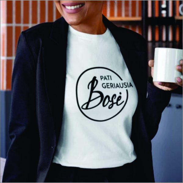 Moteriški marškinėliai "Pati geriausia bosė"