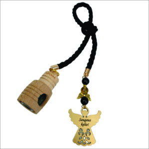 AUTOMOBILIO PAKABUKAS SU ANGELIUKU „SAUGAUS KELIO“