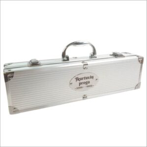 GRILIO ĮRANKIŲ RINKINYS LAGAMINAS „ĮKURTUVIŲ PROGA“