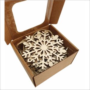 KALĖDINIS ŽAISLIUKŲ SNAIGIŲ RINKINYS