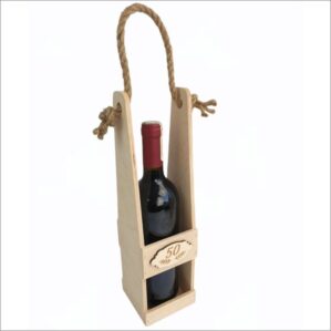 MEDINĖ BUTELIO DĖŽUTĖ „50“