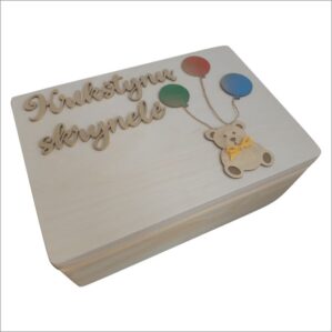 MEDINĖ KRIKŠTADĖŽĖ „KRIKŠTYNŲ SKRYNELĖ“2