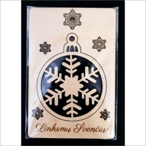 MEDINIS ATVIRUKAS „LINKSMŲ ŠVENČIŲ“2