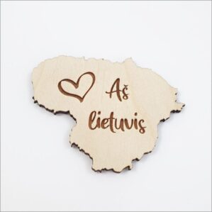 MEDINIS MAGNETAS „AŠ LIETUVIS“