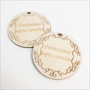 MEDINIS MEDALIS „SVEIKINIMAI TAPUS SENELIU“