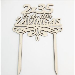 SMEIGTUKAS „2X35 IR VIS DAR ŽAVINGAS“ (SU JŪSŲ PASIRINKTAIS METAIS)