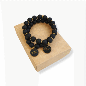 Apyrankių komplektas porai su norima raide