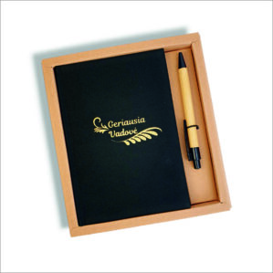 UŽRAŠŲ KNYGUTĖ SU TUŠINUKU DĖŽUTĖJE „GERIAUSIA VADOVĖ“