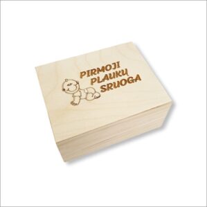 MEDINĖ DĖŽUTĖ „PIRMOJI PLAUKŲ SRUOGA“
