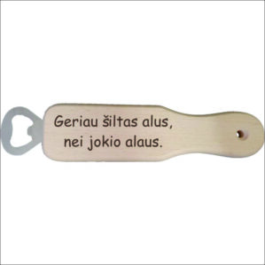 ATIDARYTUVAS „GERIAU ŠILTAS ALUS NEI JOKIO ALAUS“