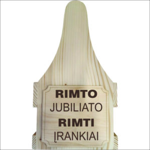 DĖŽĖ ALUI „RIMTO JUBILIATO RIMTI ĮRANKIAI“