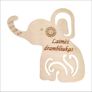 MEDINIS MAGNETAS „LAIMĖS DRAMBLIUKAS“