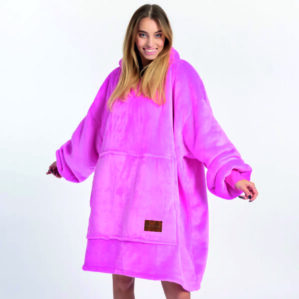 BARAMOOR džemperis - pledas Hot pink