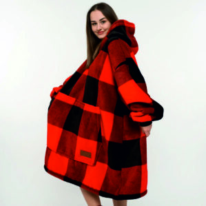 BARAMOOR džemperis - pledas Large lattice