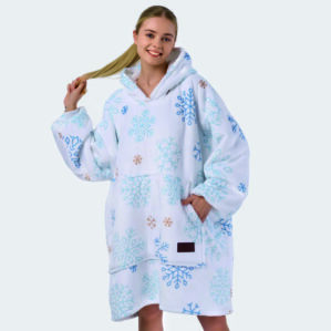 BARAMOOR džemperis - pledas Snowflakes